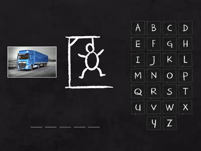 Vehicles Hangman 