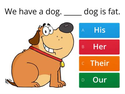 P.1 Possessive Adjectives