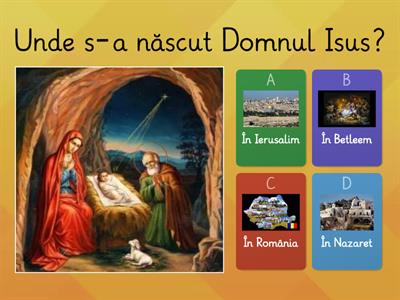 NAȘTEREA DOMNULUI ISUS