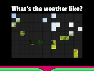 What's the weather like? OU2 SU