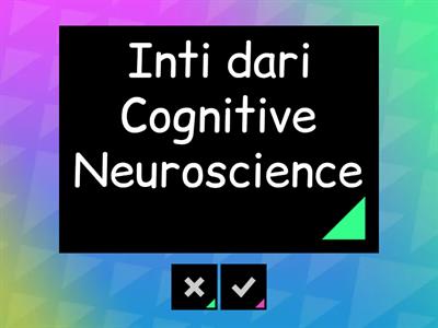 Pengantar & Cognitive Neuroscience - PSI KOGNITIF