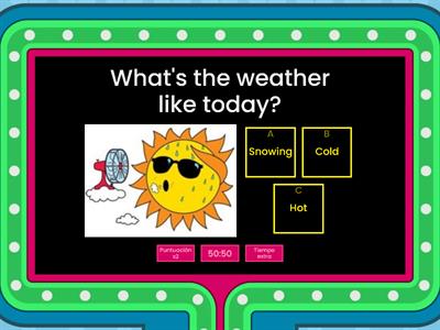 THE WEATHER 2º PE