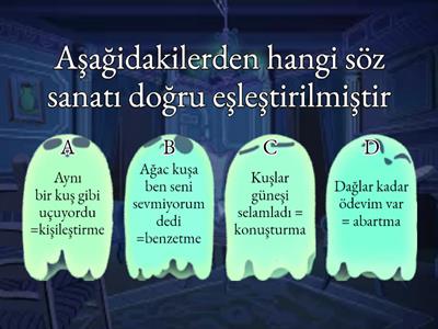 Türkçe söz sanatları 6. sınıf