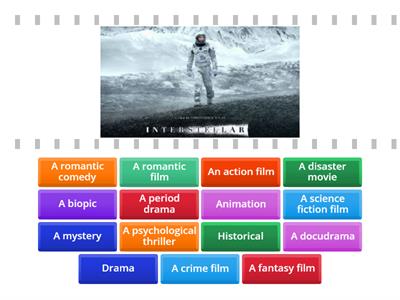 Speakout Int U2 L1 Types of films