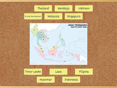 Peta Asia Tenggara