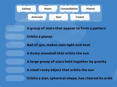 Celestial Body definitions
