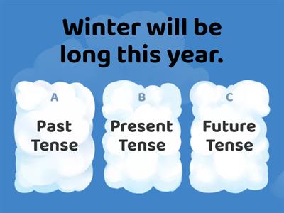 Past, Present or Future Tense?