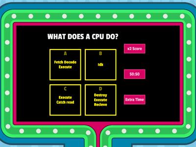 CPU 1- Quiz