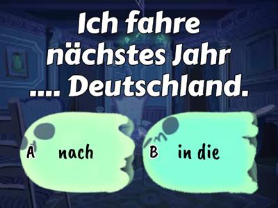 Präpositionen nach, in+Akkusativ (Stadt, Land). Lektion 13. Beste Freunde A1.2