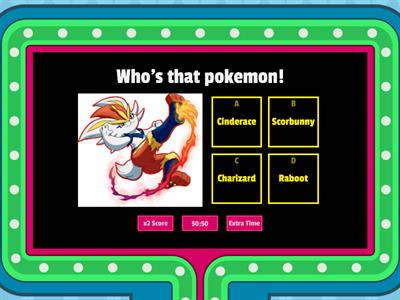 Pokemon Master Quiz