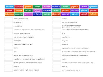 Список популярних турецьких дієслів_1