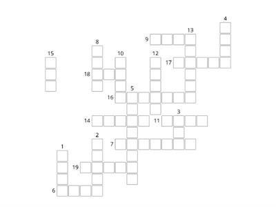 Crossword flyers - Учебные ресурсы