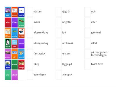 Vocabulary - Letter A