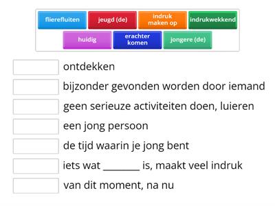 De Sprong Thema 1 Woordenlijst deel 2