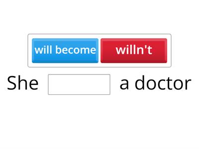 Unit 5b Instructions:  Complete the grammar with (Will-may) and (Present Continuous)