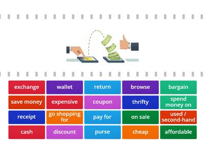 Money & Shopping Vocabulary