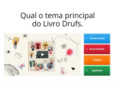 Interpretação do Livro Drufs  da Autora Eva Furnari.