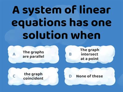 Systems of Linear Equations 