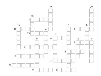 Crossword 単語 120〜150