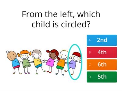 Ordinal Numbers Quiz