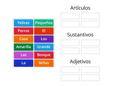 Categoría de palabras 