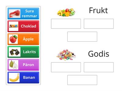 Frukt eller godis
