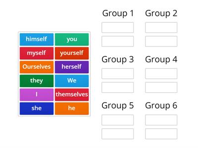 reflexive pronouns 