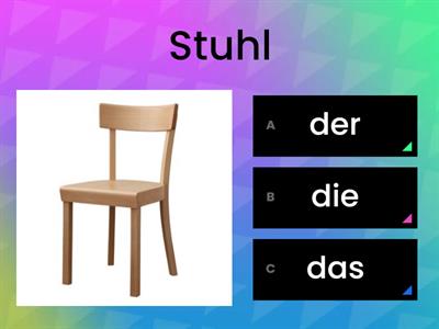 A1.1 Möbel und Zimmer. Wie sind die Artikel? L4