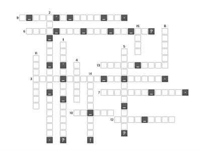 MODULE 1A - crossword