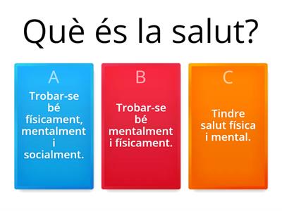 Coneixement del medi - La salut