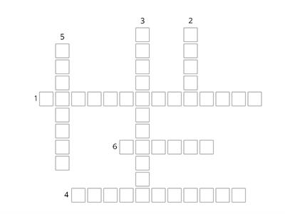 Teorema fundamental de las proporciones (Crucigrama)