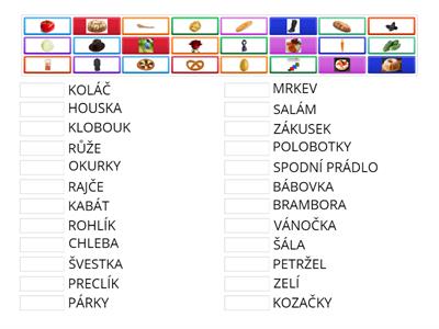 CO LZE KOUPIT V OBCHODECH (podle Learn Czech Online) 1