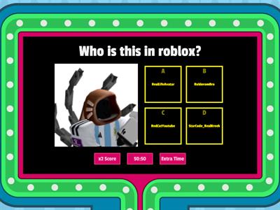 Roblox quiz