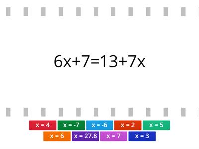 Solving Equations w/ VOBS