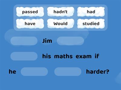 Conditional 3 sentences Solutions