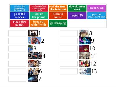 B2 - leisure activities