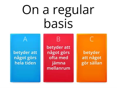 Fraser med tidsprepositioner 