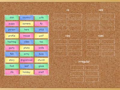 Plurals formation