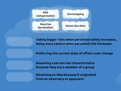 4 Cognitive Biases (R-Z)