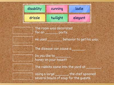 Thank you Mr. Falker - Vocabulary in Context