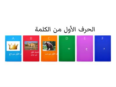 مراجعة الحروف letter revision