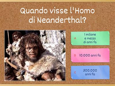 L`Uomo di Neanderthal