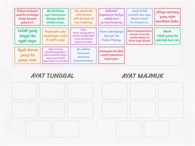 AYAT TUNGGAL DAN AYAT MAJMUK tahun 4