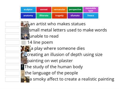 RENAISSANCE ART KEY TERMS