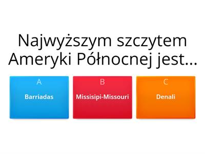 Ameryka Północna i Południowa