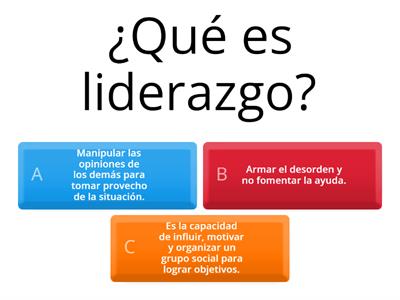 Liderazgo