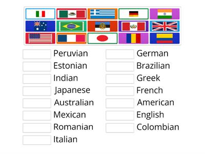 NATIONALITIES