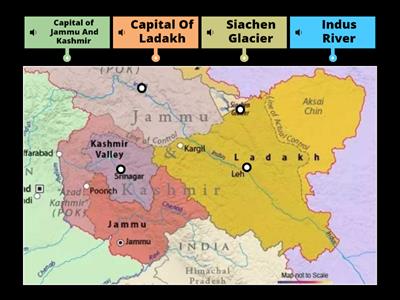 Ladakh And Jammu Kashmir Labelled Diagram 