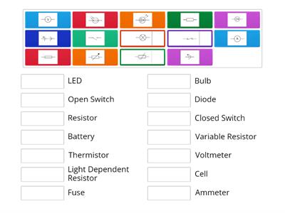 Match The Circuit Symbols