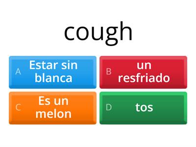 Spanish words a2 quiz